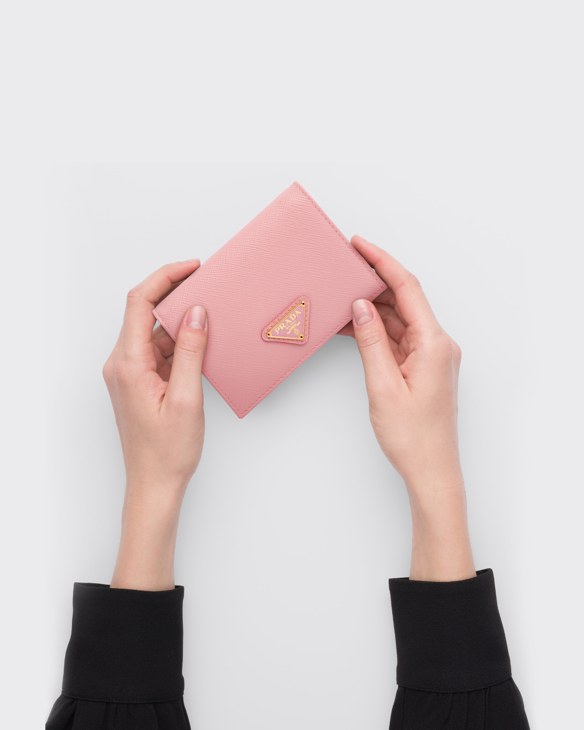 Prada Small Saffiano Leather Wallet - Image 6